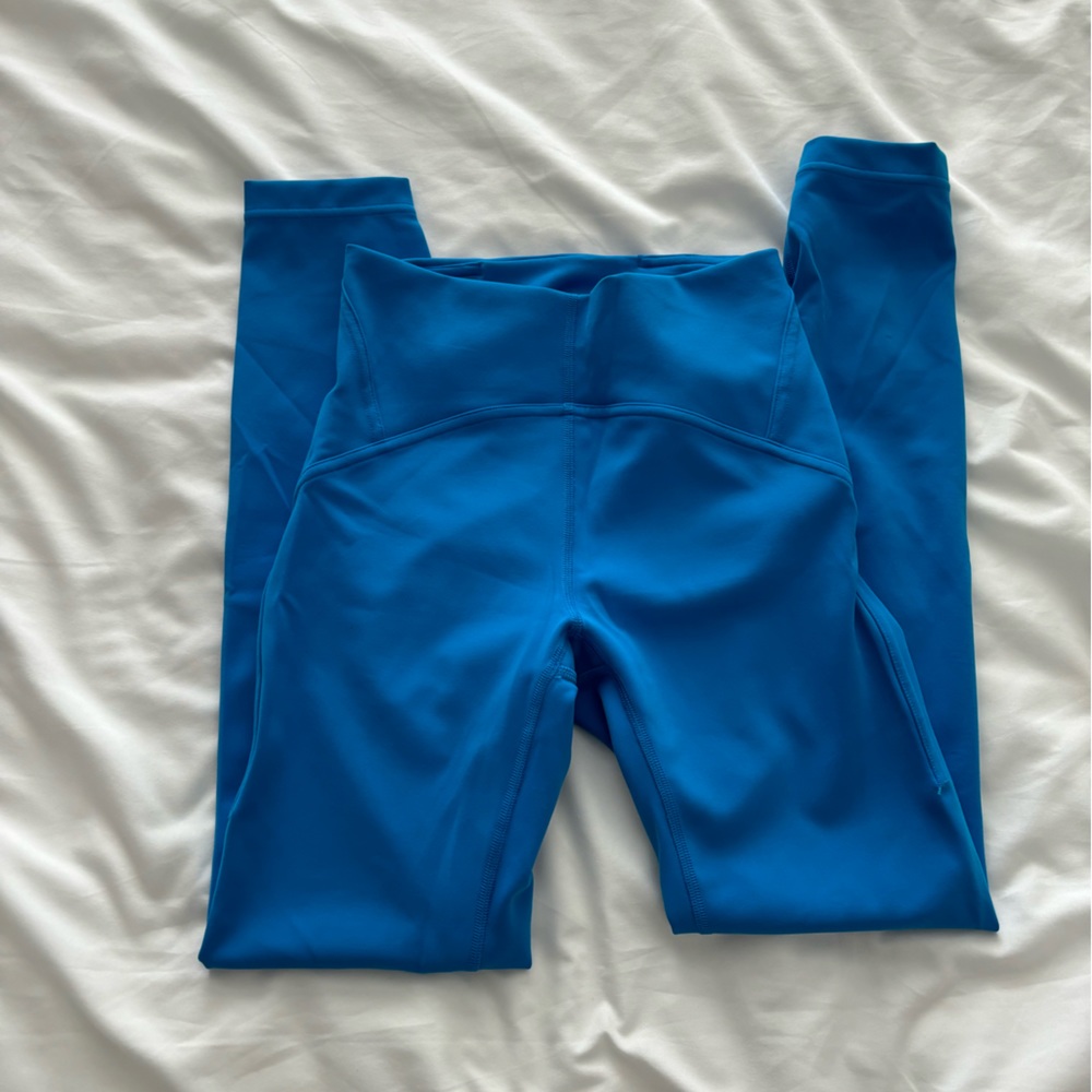 Women’s High-Waist Performance Leggings in Blue